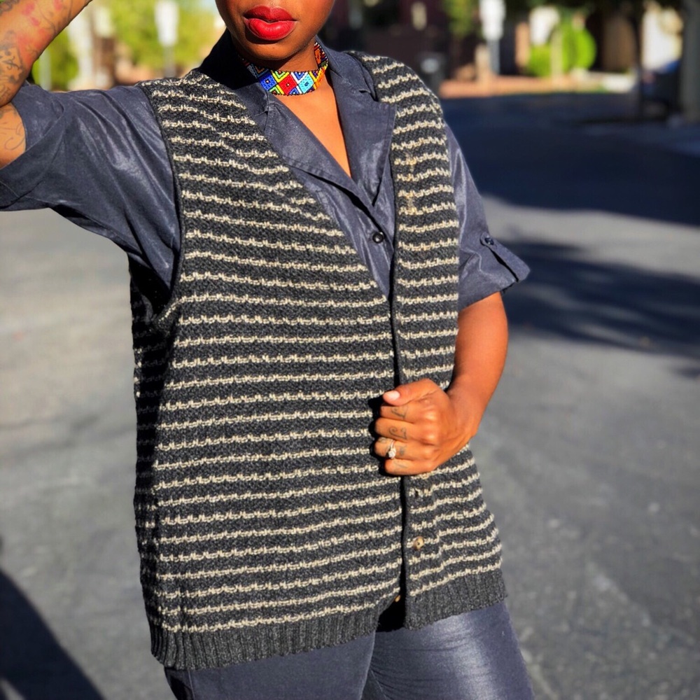 Vintage sweater vest